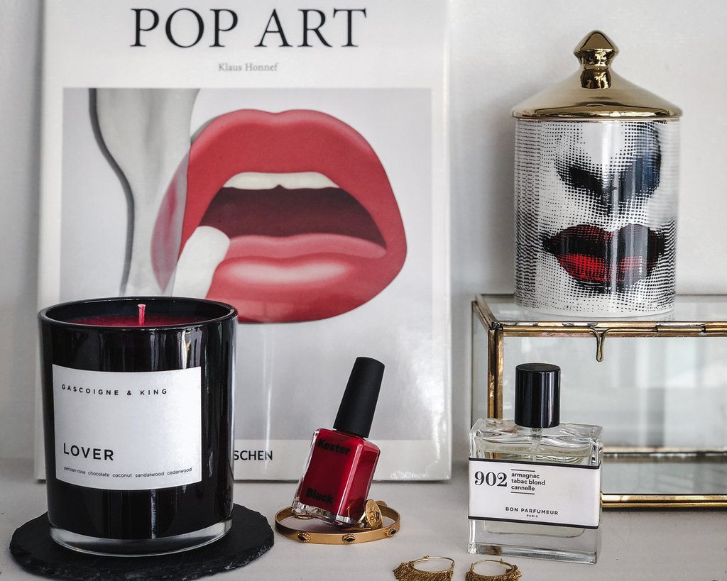 Luxe Geurkaars Lover GASCOIGNE & KING 90 Branduren - De Luchtverfrisser